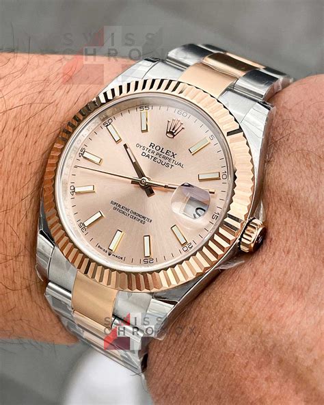 two tone rolex dj41 rose gold forum|Rolex DJ 41 Two.